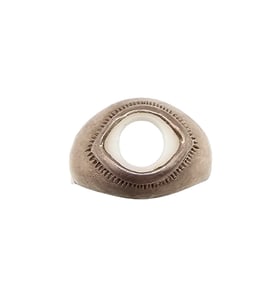 Sterling Silver Evil Eye Ring Size 7.25 5.4 G