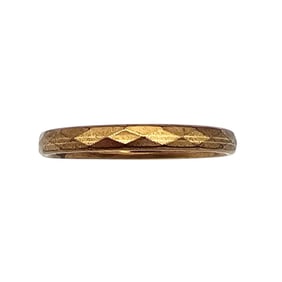 Rolled Gold Ring Size 7.75 1.6 G