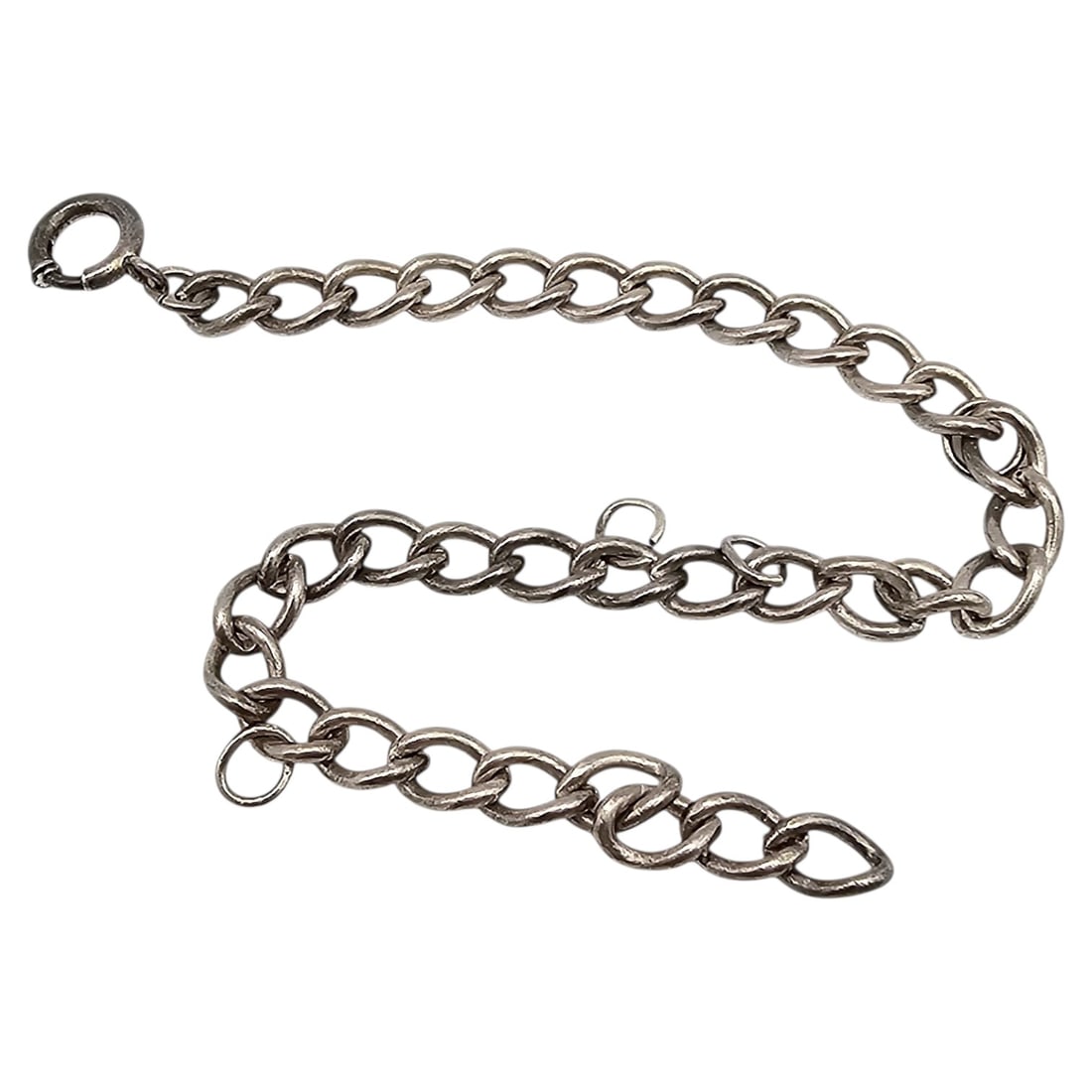 Sterling Silver Charm Bracelet 9 G: Sterling Silver Charm Bracelet 9 G