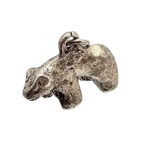 Sterling Silver Bear Charm 3 G