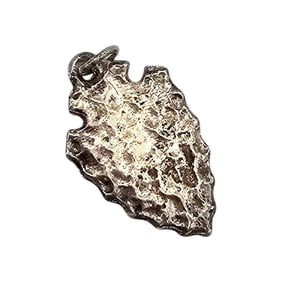 Sterling Silver Arrowhead Charm 1.8 G