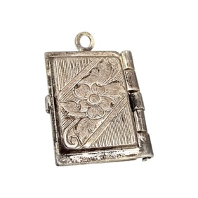 Sterling Silver Multi Piece Locket Charm 2.1 G