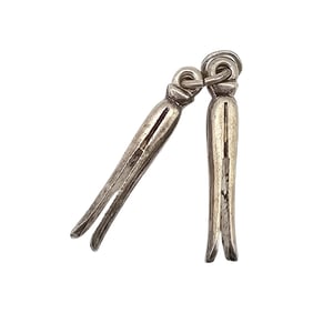 Sterling Silver Clothespin Charm 3.3 G