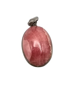 Argentina Rhodolite Sterling Silver Pendant 4.6 G