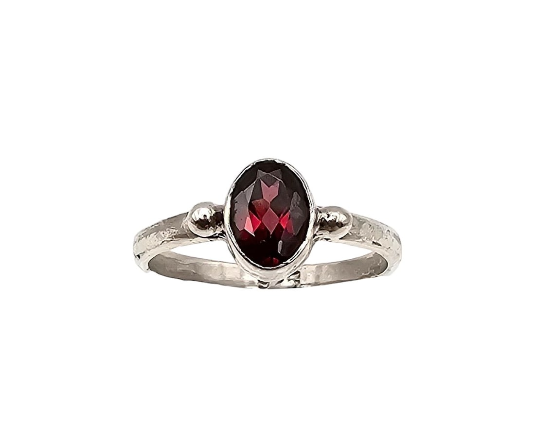 Rhinestone Sterling Silver Cocktail Ring 'Size 6.25 2 G: Rhinestone Sterling Silver Ring Size 6.25 2 G