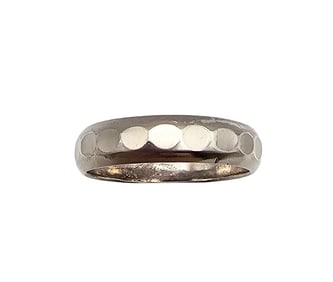 Sterling Silver Band Ring Size 8.75 4.1 G