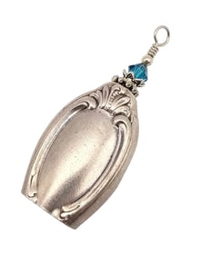 Sterling Silver Bell Pendant 13.4 G