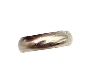 Sterling Silver Wedding Band Ring Size 10.5 3 G