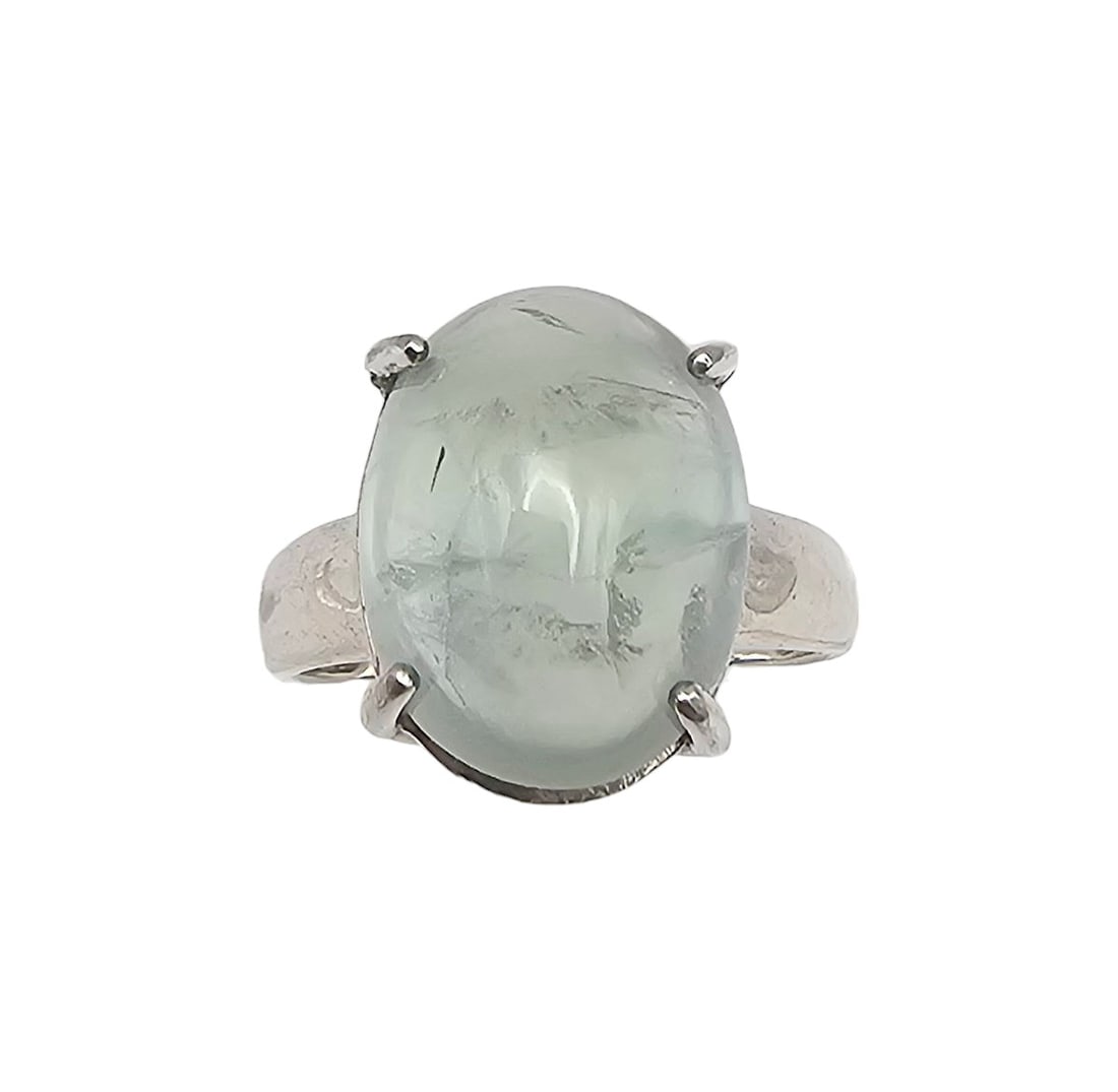 Gemstone Sterling Silver Cocktail Ring Size 7 5.4 G (1 of 3)