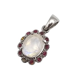 Moonstone Sterling Silver Pendant 3.3 G