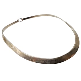 Sterling Vintage Mexico Collar Necklace