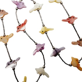 Sterling Southwest Liquid Silver Fetish Necklace