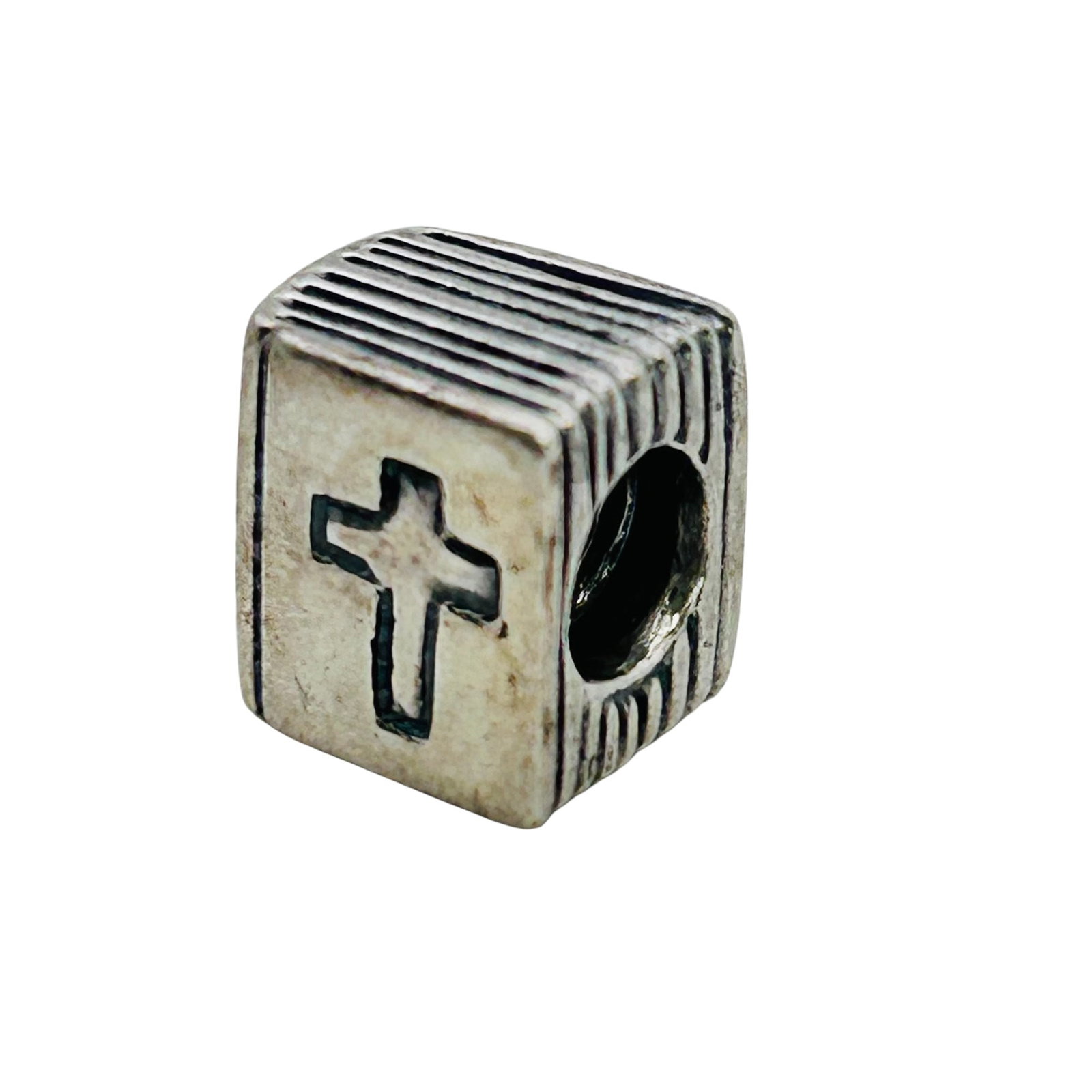 Pandora Sterling Bible Cross Charm 3.48 G: Pandora Sterling Bible cross charm 3.48 g