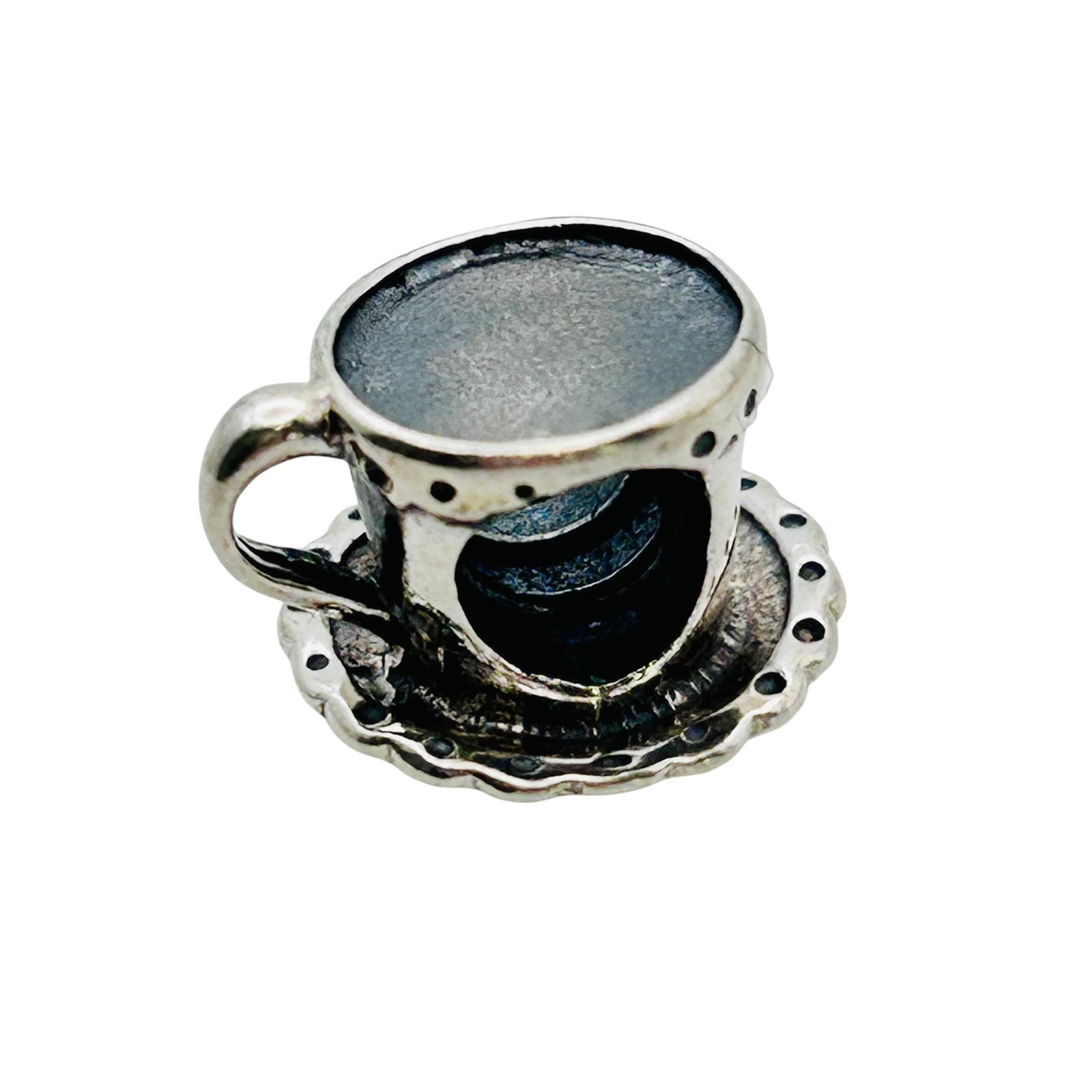Pandora Sterling Teacup Charm 2.95 G (1 of 4)
