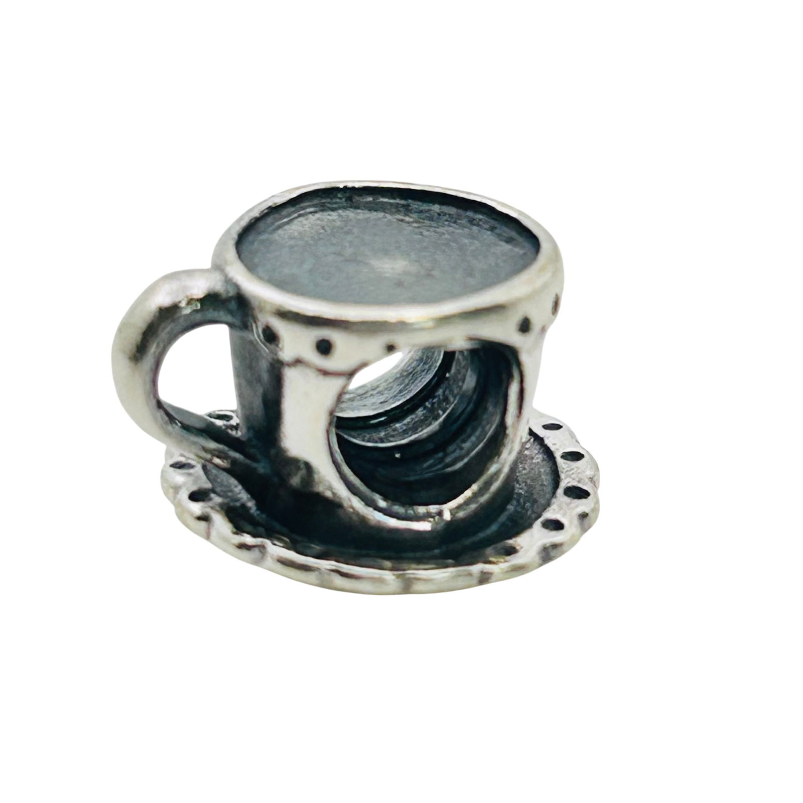 Pandora, Sterling Tea Cup Charm 3.24 G (1 of 3)