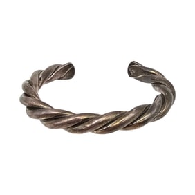 Silpada Twist Cuff Bracelet 41.7 G