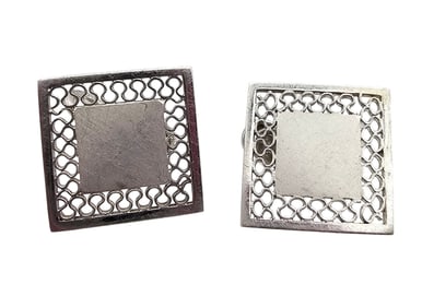 Sterling Silver Earrings 6.1 G