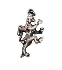 Sterling Silver Griffin Charm 3.2 G