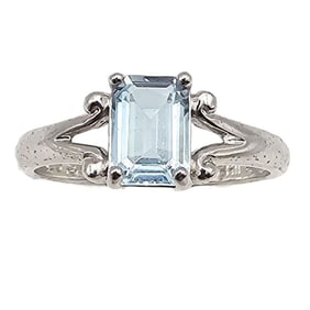 Ross Simons Topaz Sterling Silver Cocktail Ring Size 6.5 2.4 G