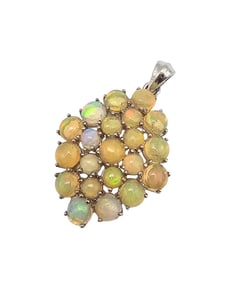 GIE Opal Sterling Silver Pendant 5.8 G