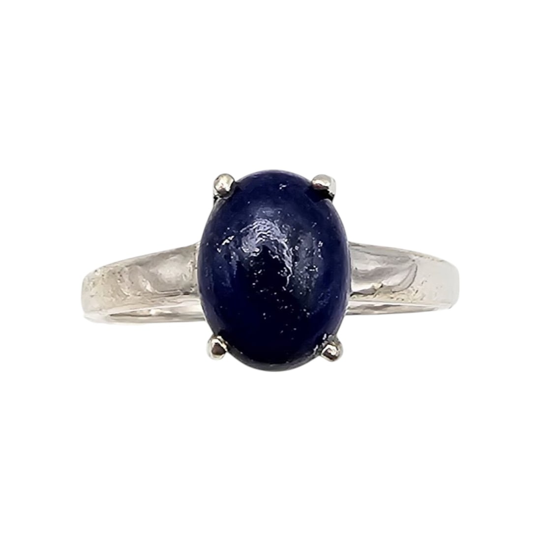 STS Lapis Sterling Silver Ring Size 6.75 2.9 G (1 of 4)