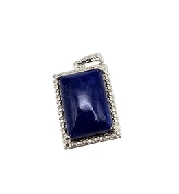 D'Joy Lapis Sterling Silver Pendant 4 G