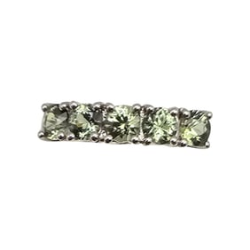D'Joy Topaz Sterling Silver Cocktail Ring Size 9.5 2.9 G
