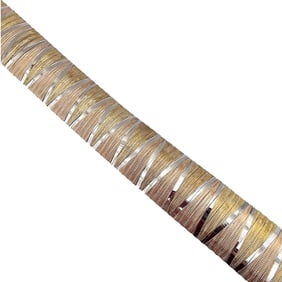 Italy Sterling Silver Two-Tone Omega Chain Bracelet 26.6 G