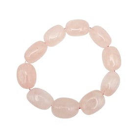 Rose Quartz Bracelet 56.4 G