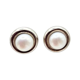 Honora Pearl Sterling Silver Convertible Earrings 4 G