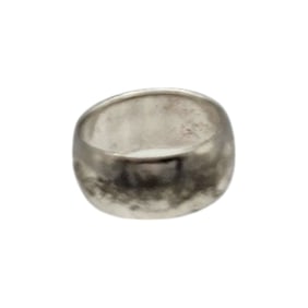 BBI Sterling Silver Band Ring Size 7.75 3.7 G