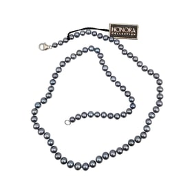 Honora Pearl Sterling Silver Necklace 22.5 G