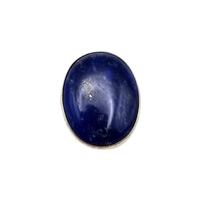 Lapis Sterling Silver Pendant 8.9 G