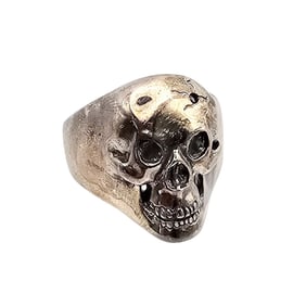 Sterling Silver Skull Ring Size 11.5 20 G