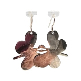 RLM Studios Sterling Silver Butterfly Drop Dangle Earrings 6 G