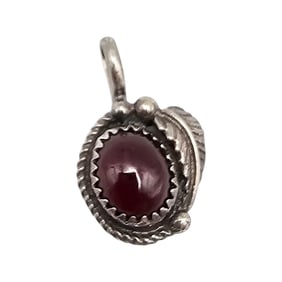 F Duggin Glass Sterling Silver Pendant 2.5 G