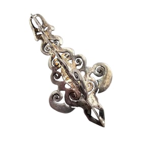 Mexico Sterling Silver 3-D Pendant 4.7 G