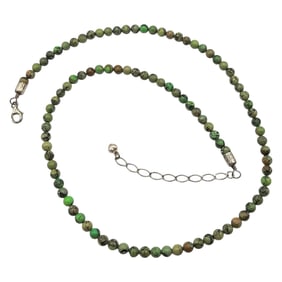 Jay King Mine Finds Turquoise Sterling Silver Necklace 29.2 G