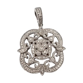 ISP Diamond Sterling Silver Pendant 5.8 G