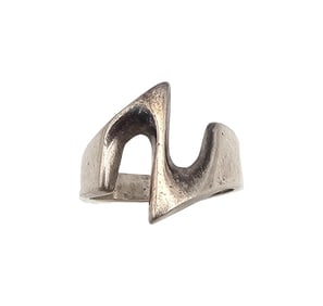 Mexico Taxco TD-? Sterling Silver Ring Size 7.25 5.1 G