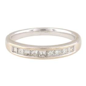 Diamond 14K Gold Ring Size 6.5