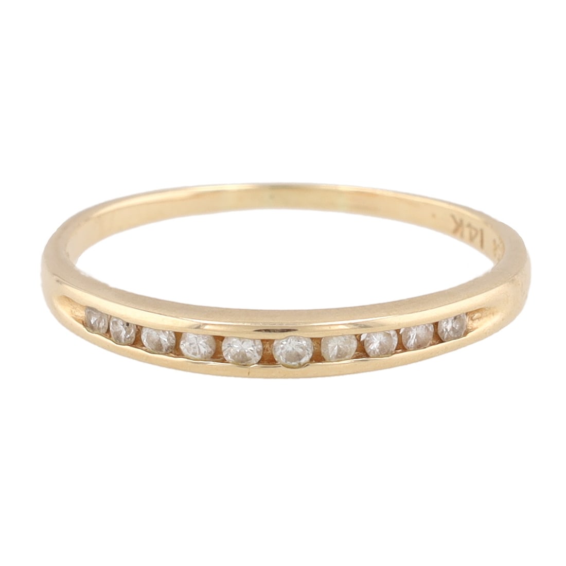 Diamond 14K Gold Ring Size 7 (1 of 7)