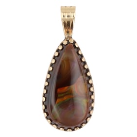 Opal 14K Gold Pendant