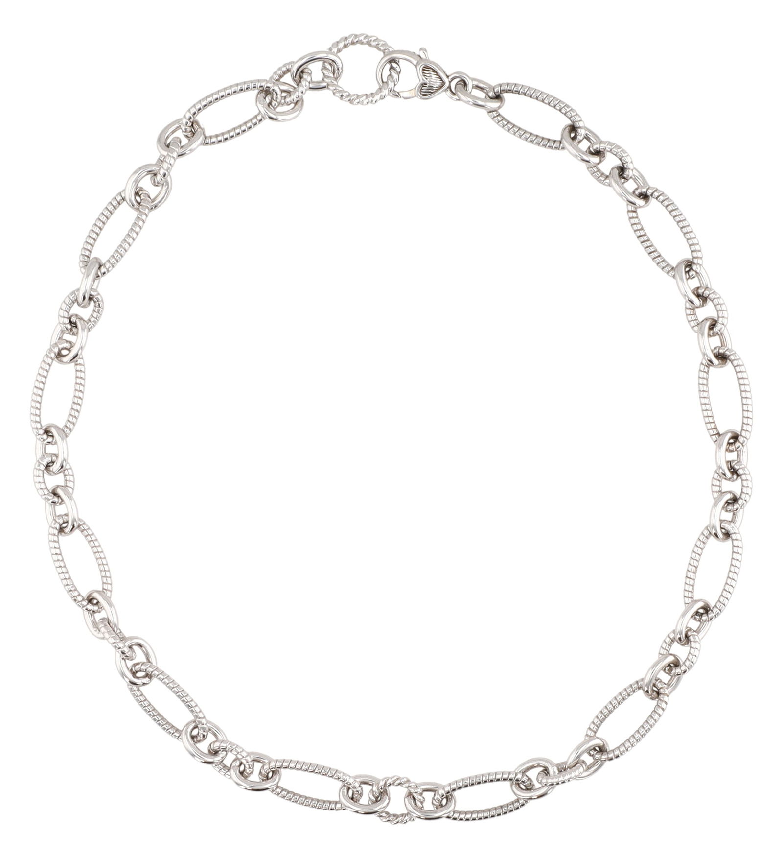 Judith Ripka Sterling Chain Necklace 50g (1 of 6)