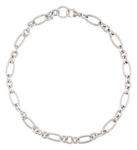 Judith Ripka Sterling Chain Necklace 50g: Judith Ripka Sterling Chain Necklace 50g