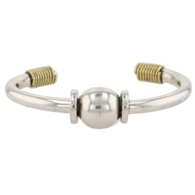 TS-80 Mexico Sterling Cuff Bracelet 31.5g