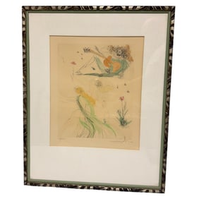 Salvador Dali "Joy of Living" Signed and Numbered 163/250