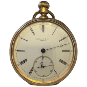 Tiffany & Co 18k Yellow Gold Vintage Pocket Watch