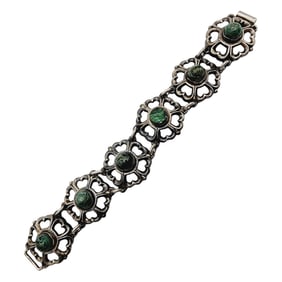Mexico Vintage Sterling Link Bracelet