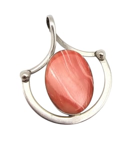 Mexico MG-243 Sterling Spiny Oyster Pendant
